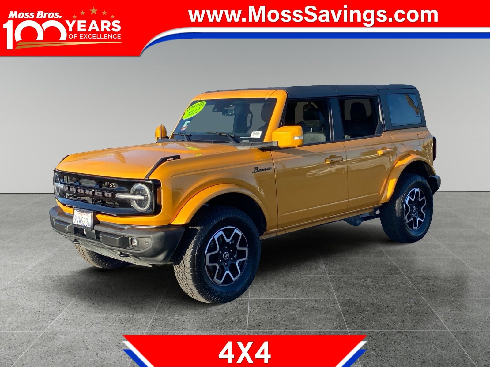 Used 2022 Ford Bronco Outer Banks AWD/4WD image 1