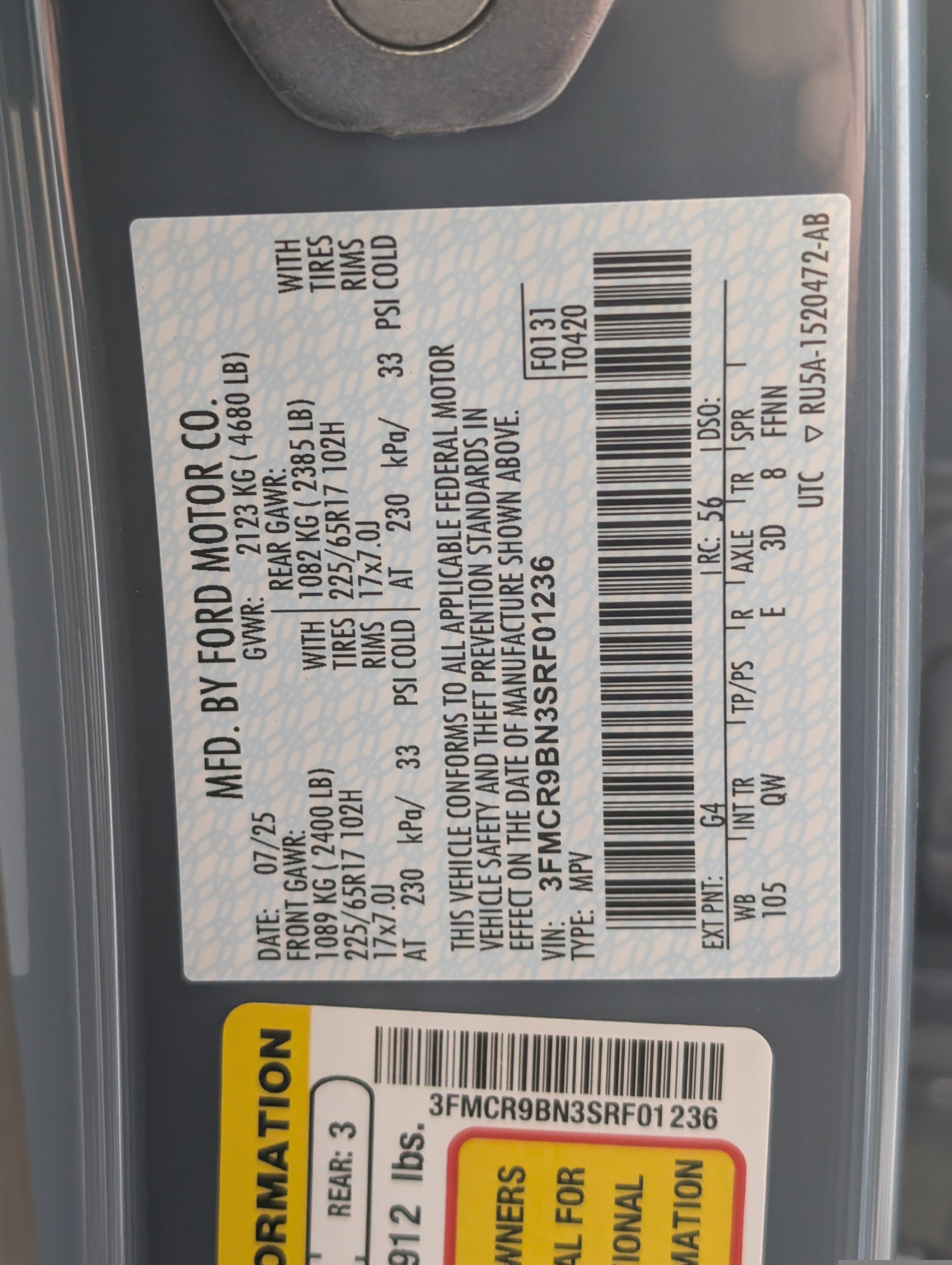 New 2025 Ford Bronco Sport Big Bend w/ Convenience Package image 18