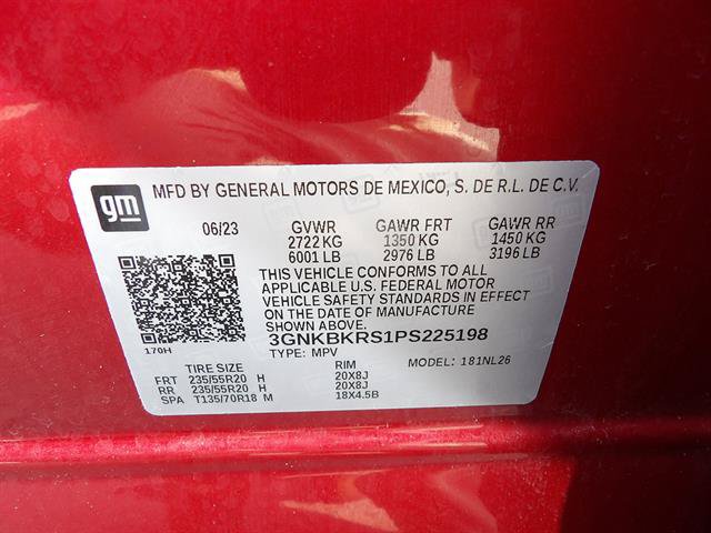 Certified 2023 Chevrolet Blazer RS w/ Enhanced Convenience Package AWD/4WD image 14