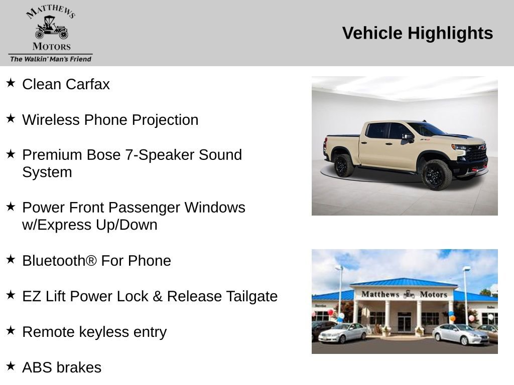 Used 2022 Chevrolet Silverado 1500 ZR2 w/ Technology Package image 14