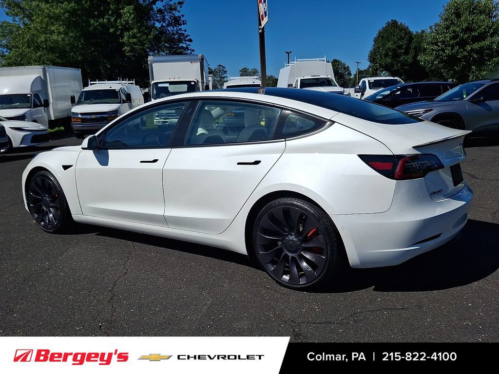 Used 2021 Tesla Model 3 Performance AWD/4WD image 8