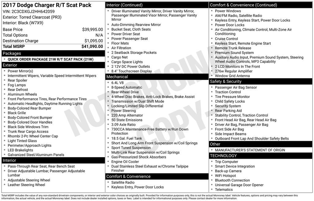 Used 2017 Dodge Charger R/T Scat Pack RWD image 18