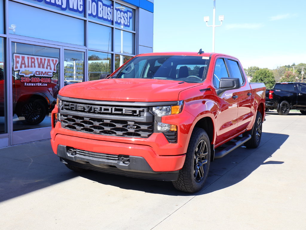 New 2026 Chevrolet Silverado 1500 Custom w/ Turbomax Blackout Package AWD/4WD image 6