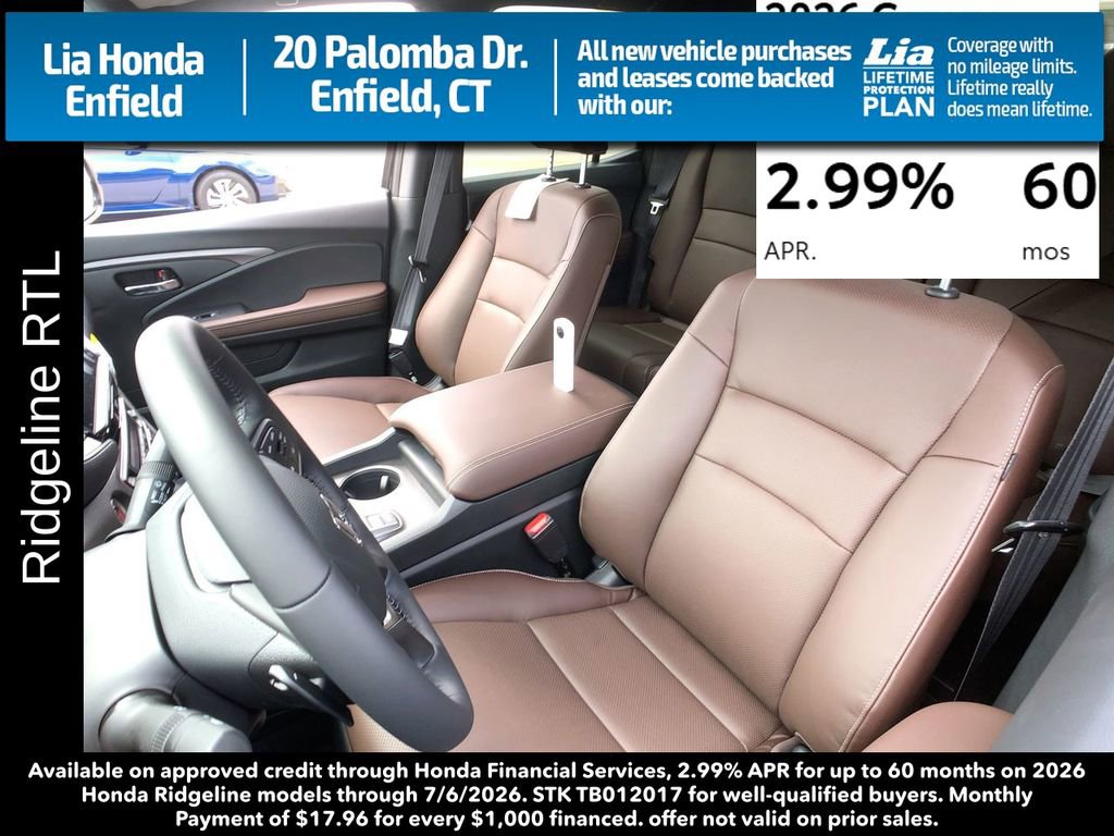New 2026 Honda Ridgeline RTL image 13