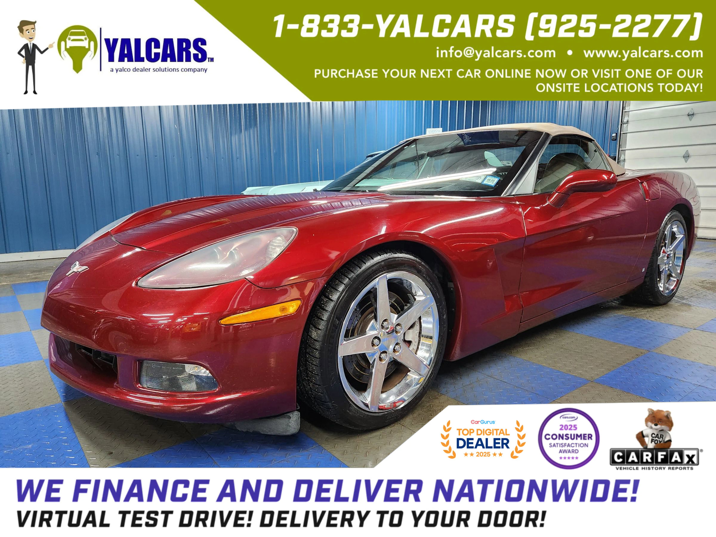 Used 2007 Chevrolet Corvette Convertible w/ Preferred Equipment Group
