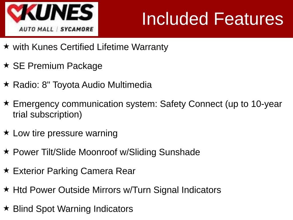 Used 2024 Toyota Corolla SE w/ SE Premium Package image 2