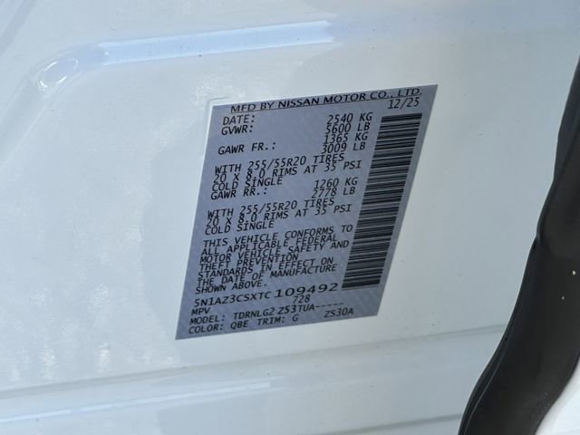 New 2026 Nissan Murano SL image 27