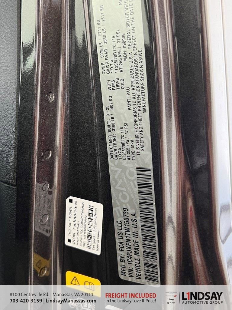 New 2026 Jeep Wrangler Unlimited Rubicon w/ Safety Group image 40