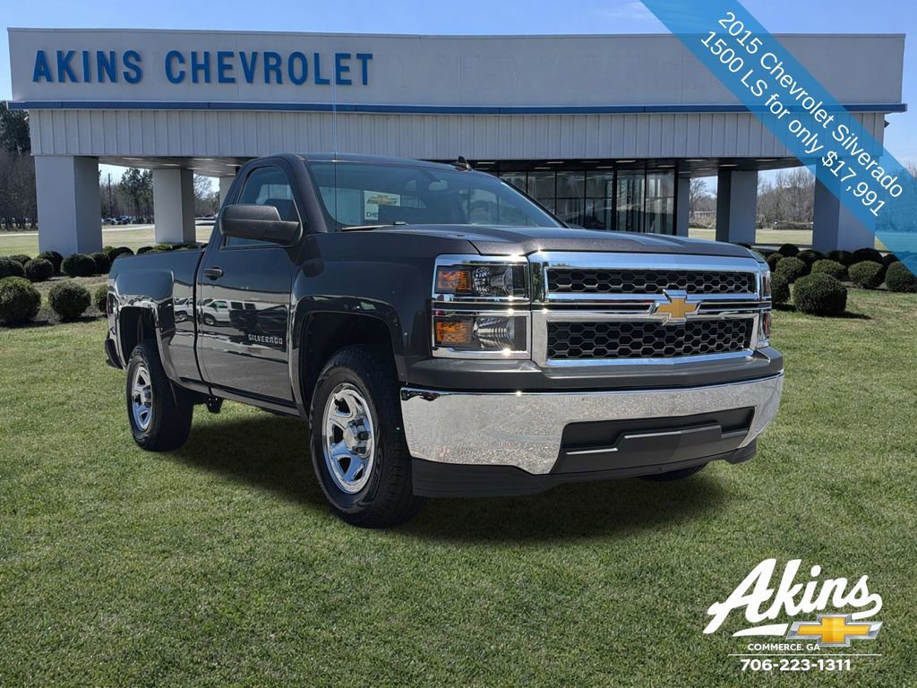 Certified 2015 Chevrolet Silverado 1500 LS RWD image 4