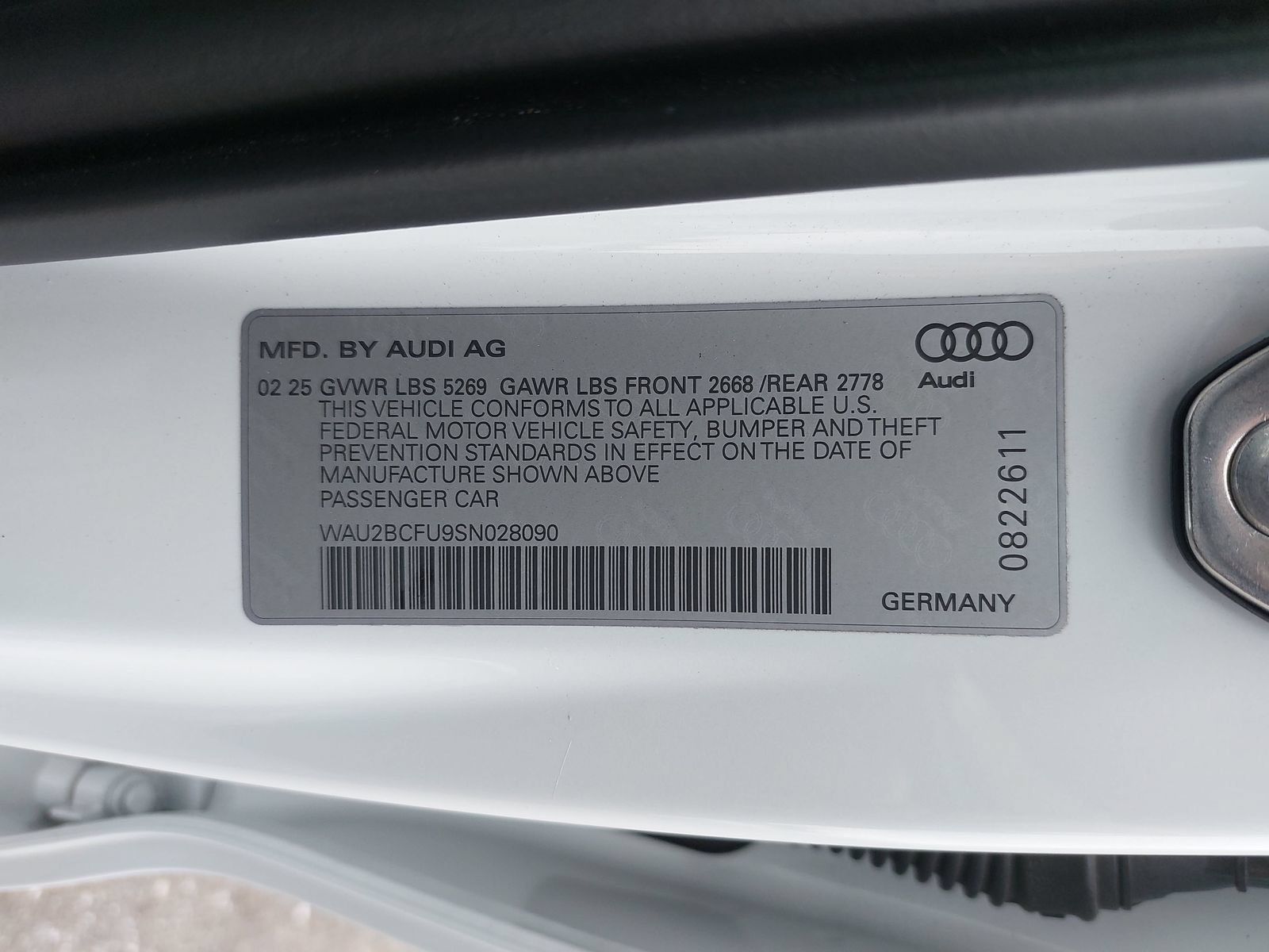 Certified 2025 Audi A5 2.0T Premium Plus w/ Premium Plus AWD/4WD image 41