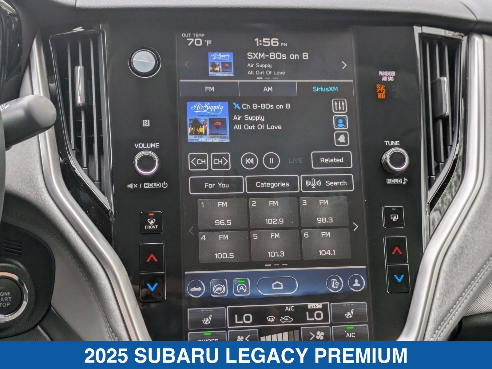 Certified 2025 Subaru Legacy Premium AWD/4WD image 22