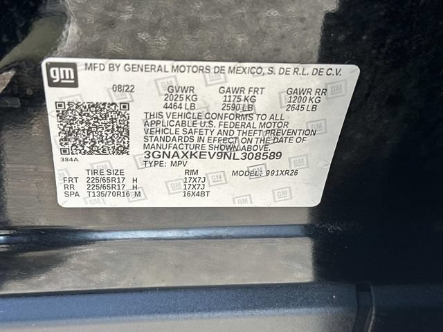 Used 2022 Chevrolet Equinox LT FWD image 17