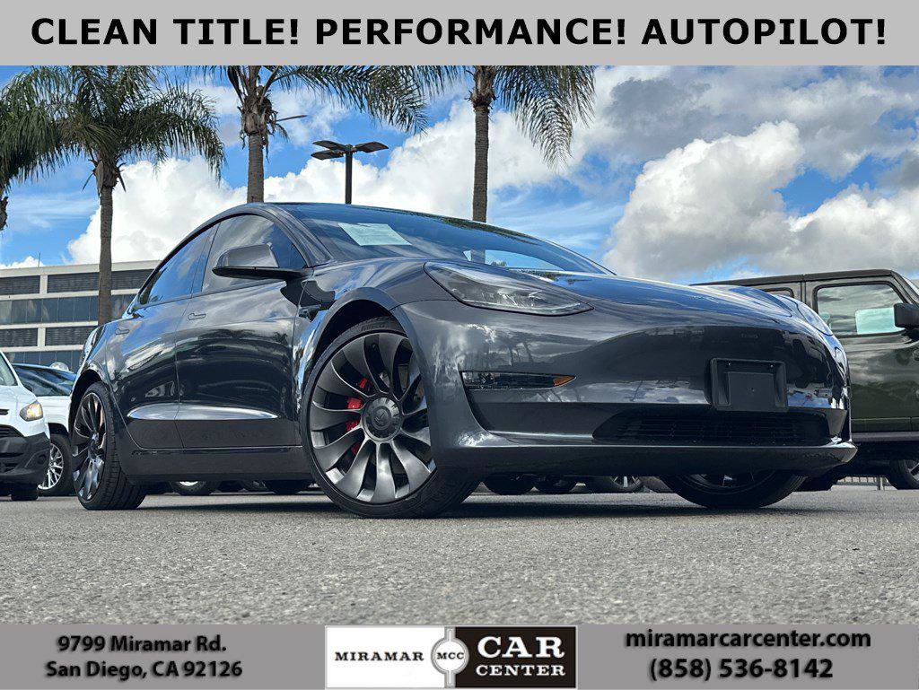 Used 2023 Tesla Model 3 Performance image 1