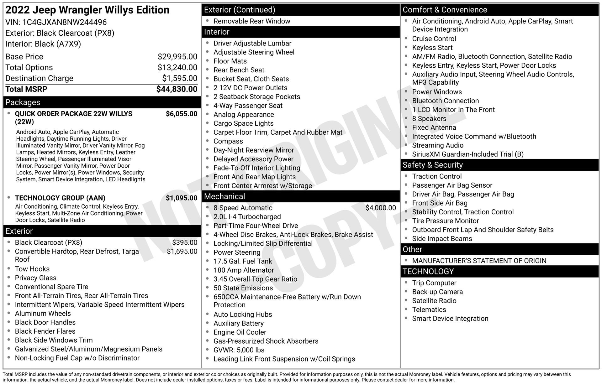 Used 2022 Jeep Wrangler Willys image 40