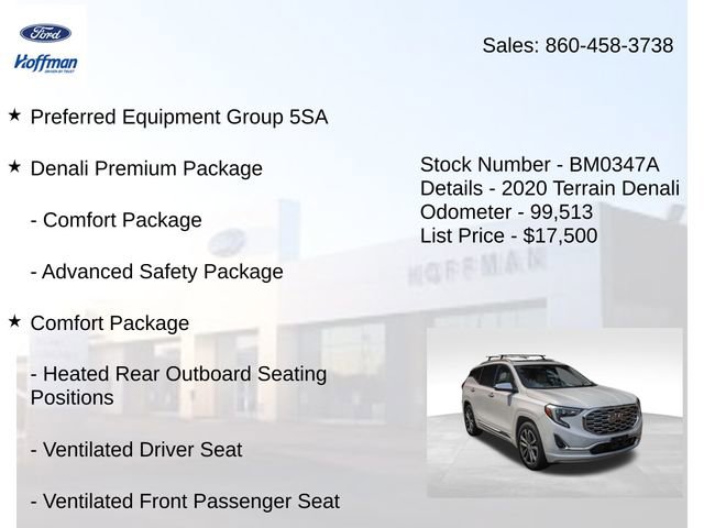 Used 2020 GMC Terrain Denali w/ Denali Premium Package image 5