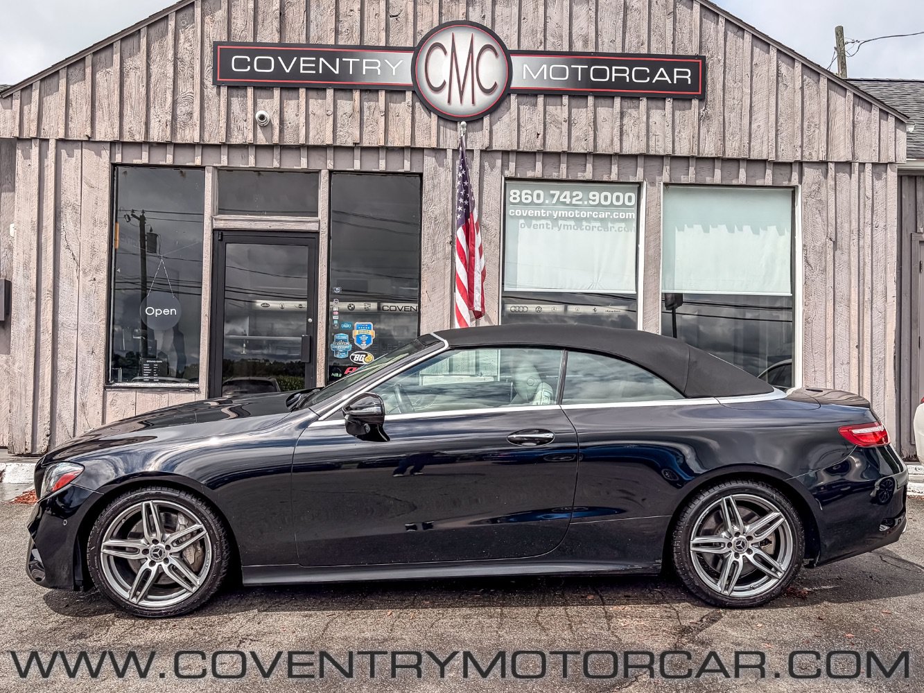 Used 2019 Mercedes-Benz E 450 4MATIC Cabriolet image 2