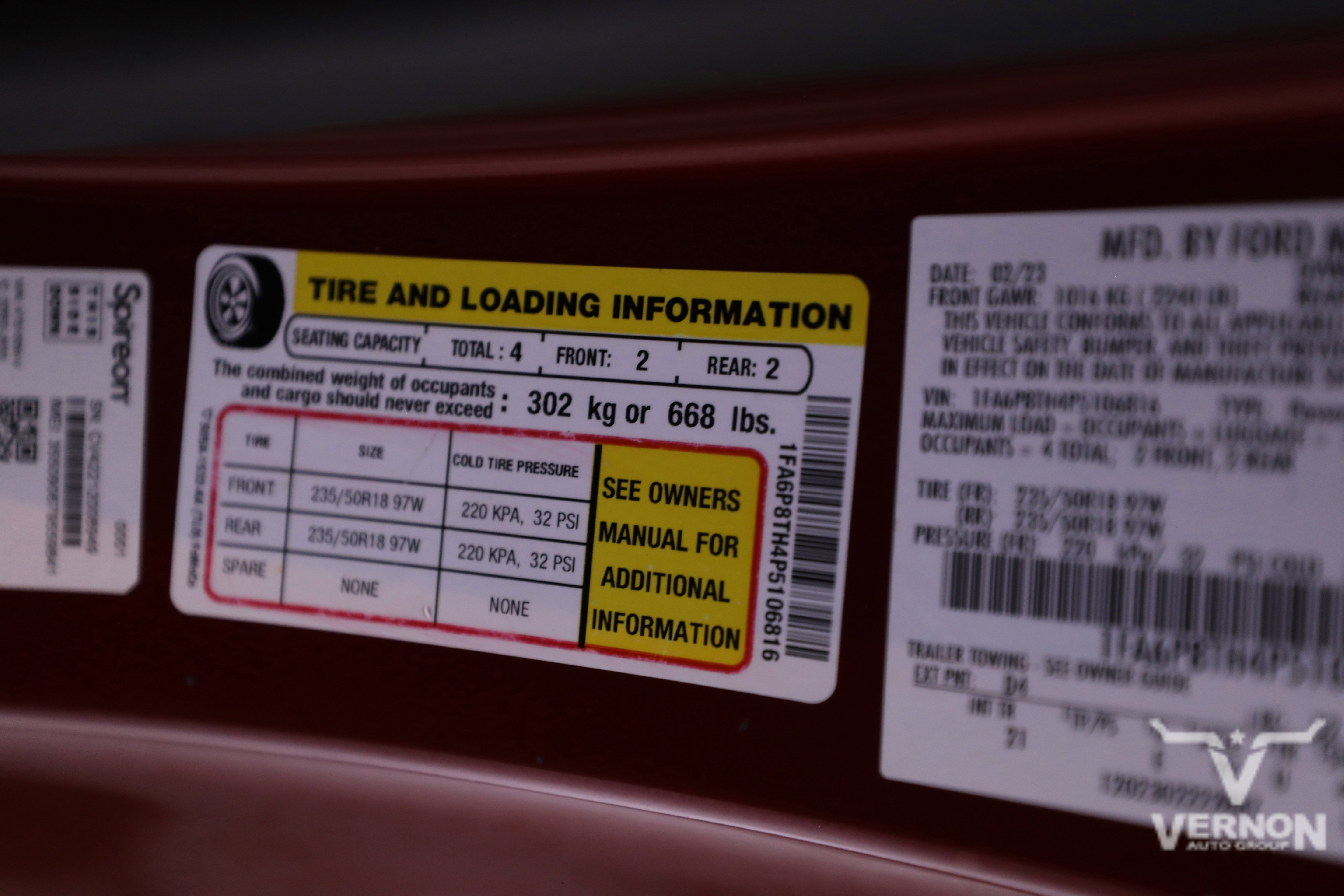 Used 2023 Ford Mustang Coupe w/ Equipment Group 101A image 32