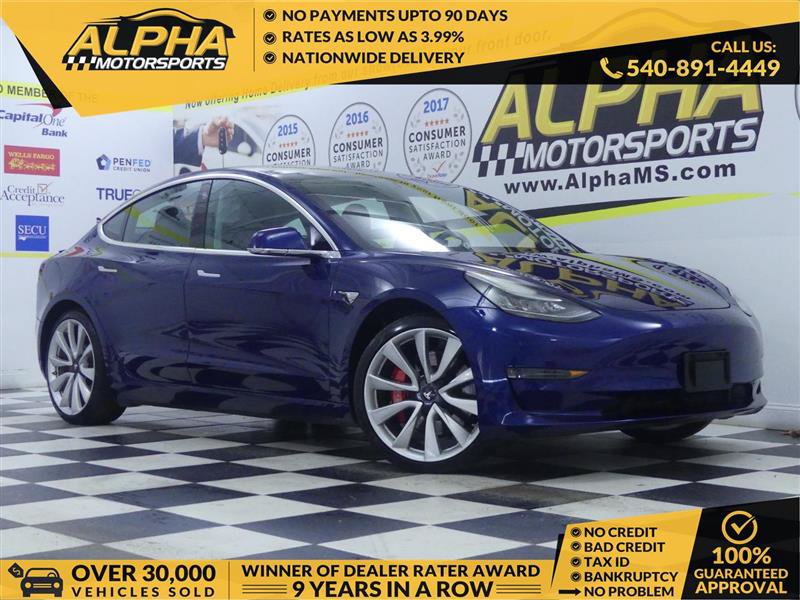 Used 2019 Tesla Model 3 Performance