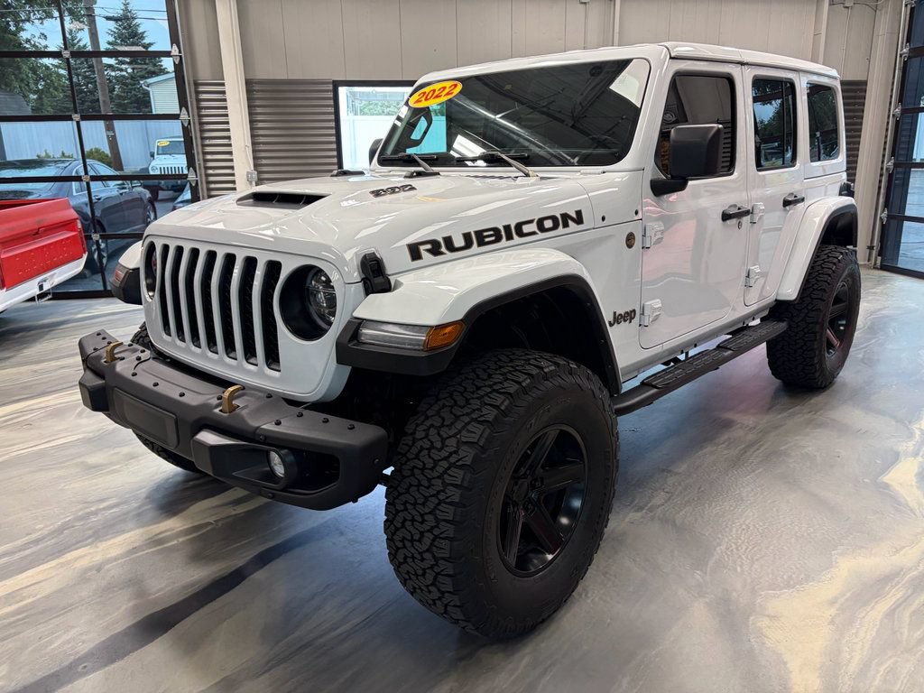 Used 2022 Jeep Wrangler Unlimited Rubicon w/ Trailer Tow Package AWD/4WD image 3