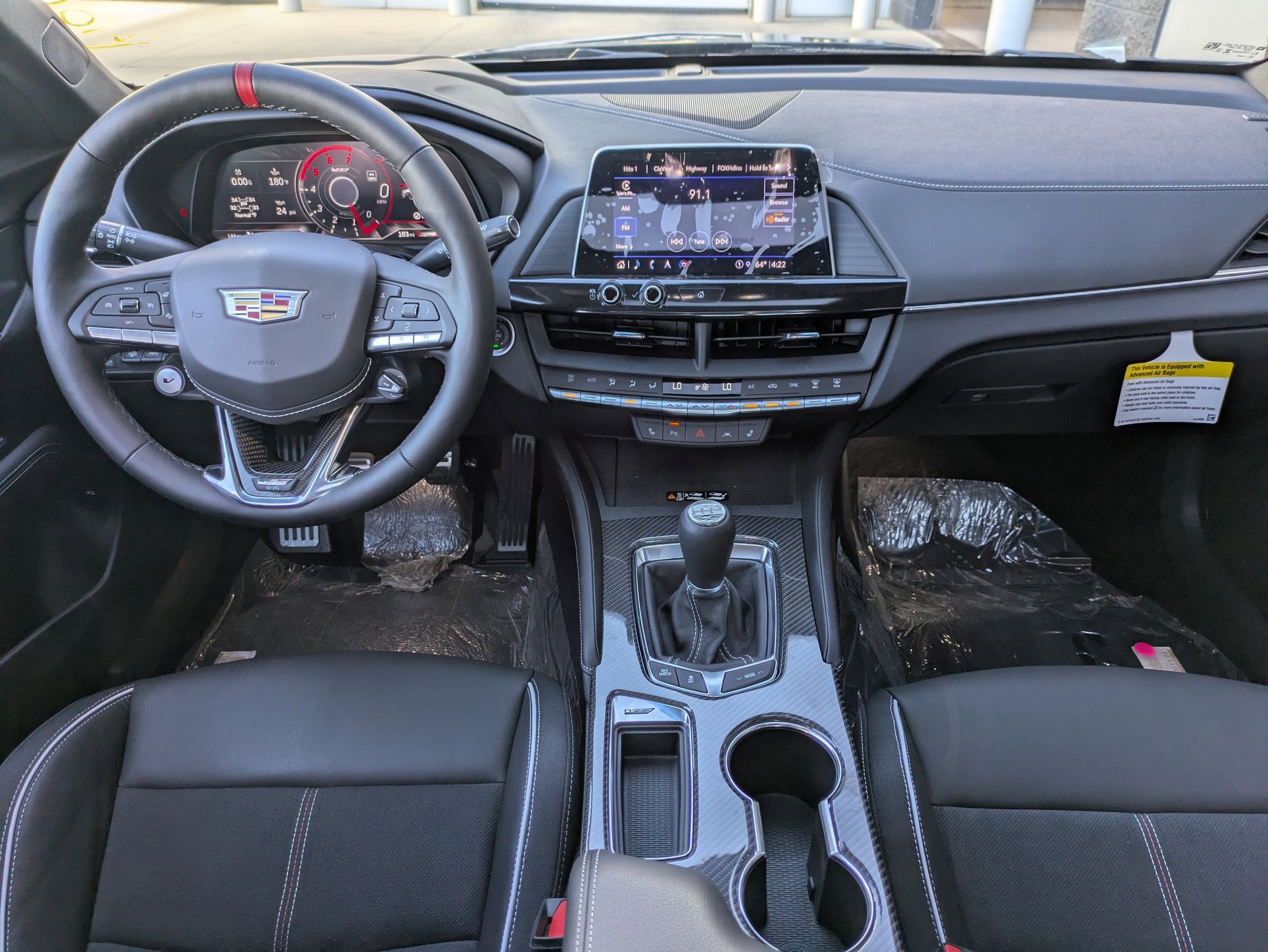 Used 2025 Cadillac CT4 V Blackwing w/ Carbon Fiber 1 Package image 22