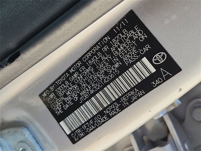 Used 2012 Toyota Yaris Sedan image 28