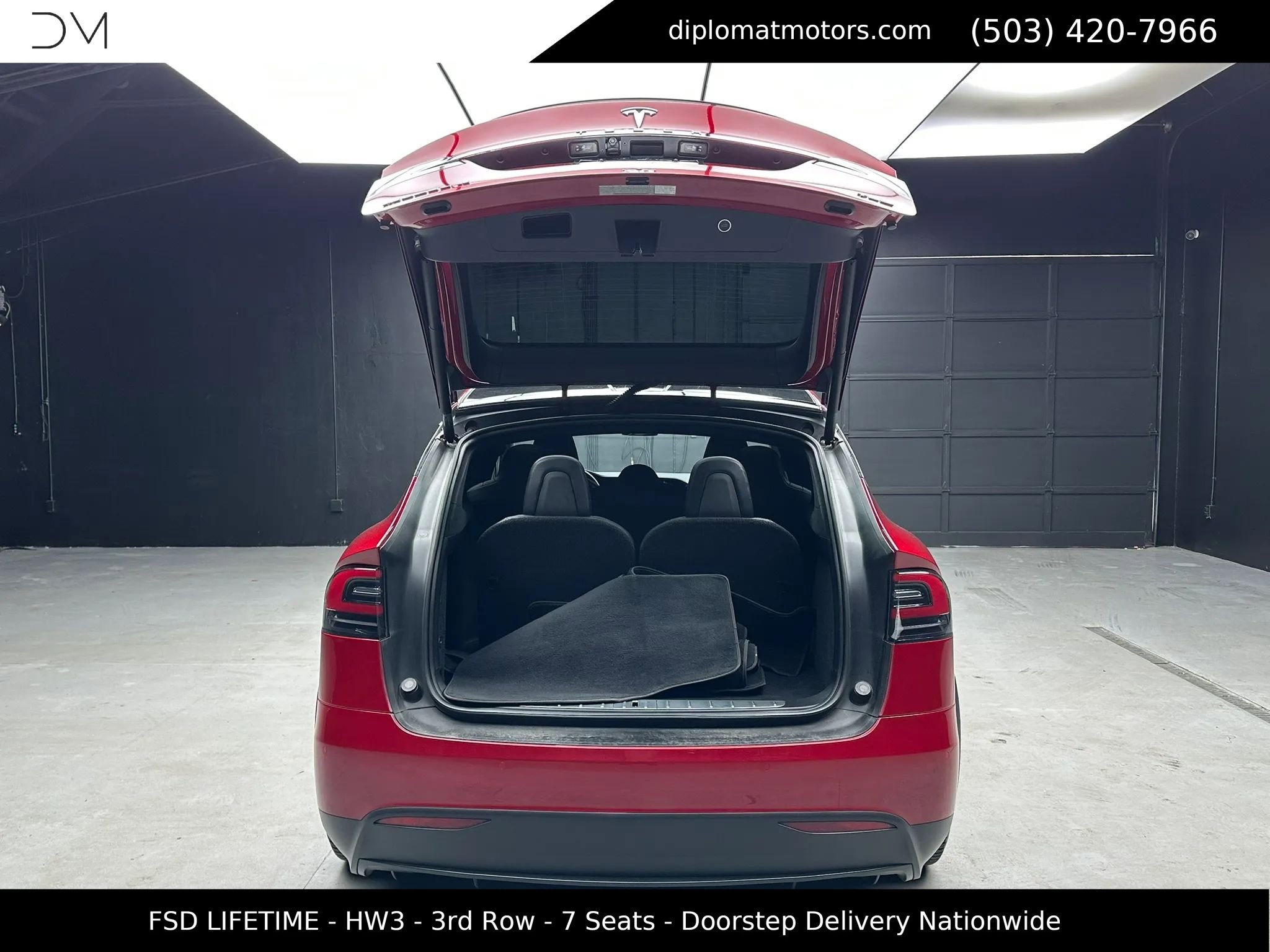 Used 2018 Tesla Model X 75D AWD/4WD image 41
