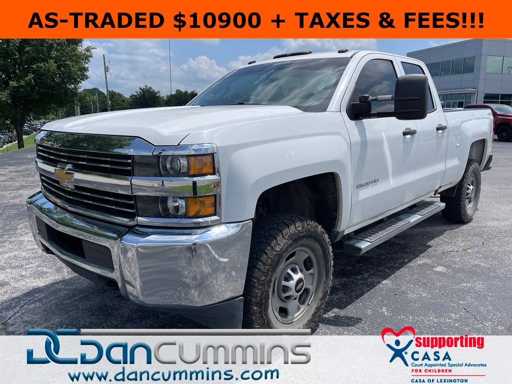 Used 2016 Chevrolet Silverado 2500 W/T w/ Snow Plow Prep Package AWD/4WD video 1