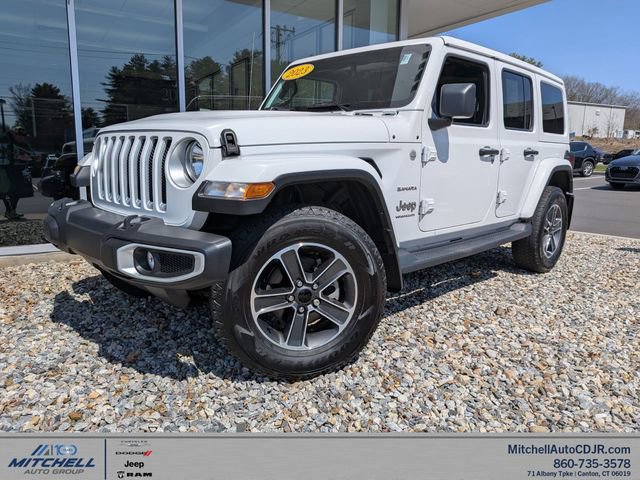 Used 2023 Jeep Wrangler Sahara w/ Cold Weather Group image 1