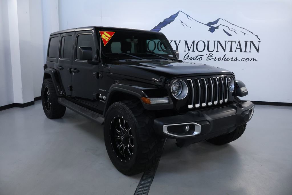 Used 2021 Jeep Wrangler Unlimited Sahara AWD/4WD 360° Tour