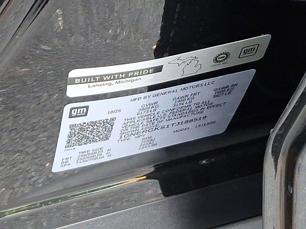 New 2026 Chevrolet Traverse LT w/ Sun and Wheel Package image 10