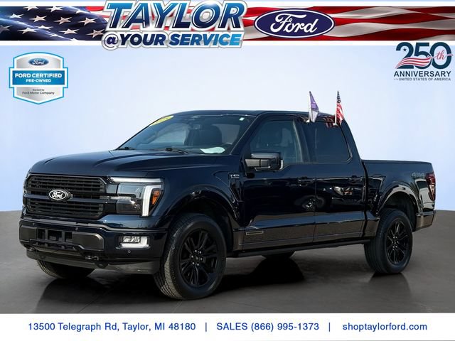 Certified 2025 Ford F150 Platinum w/ Equipment Group 702A High AWD/4WD image 1