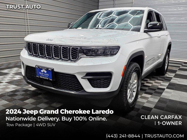 Used 2024 Jeep Grand Cherokee Laredo w/ Trailer Tow Package