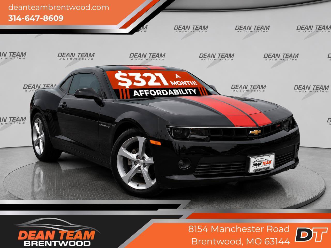 Used 2015 Chevrolet Camaro LT w/ RS Package RWD image 1