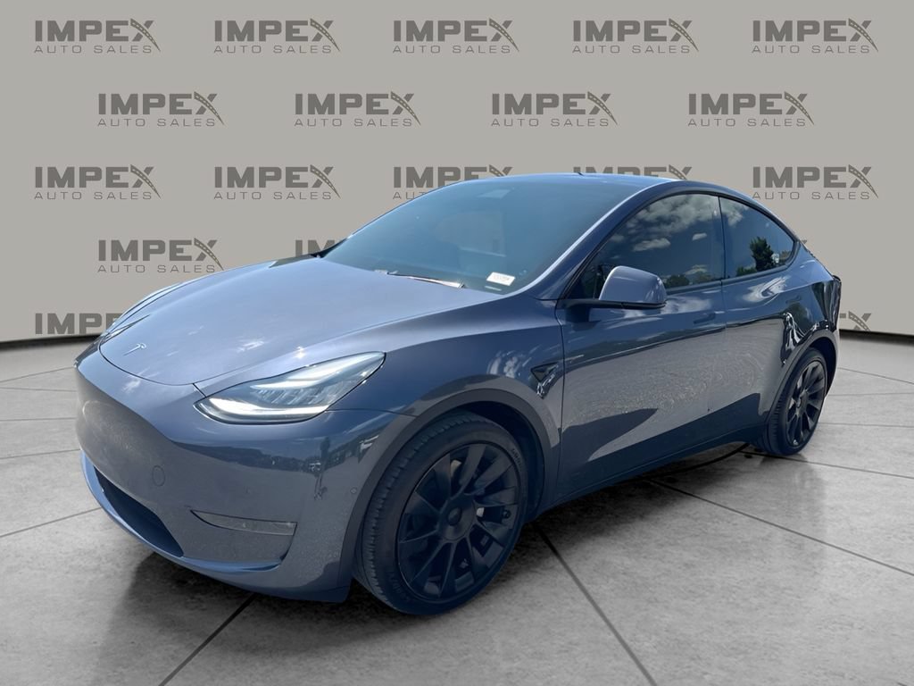 Used 2020 Tesla Model Y Long Range AWD/4WD image 1