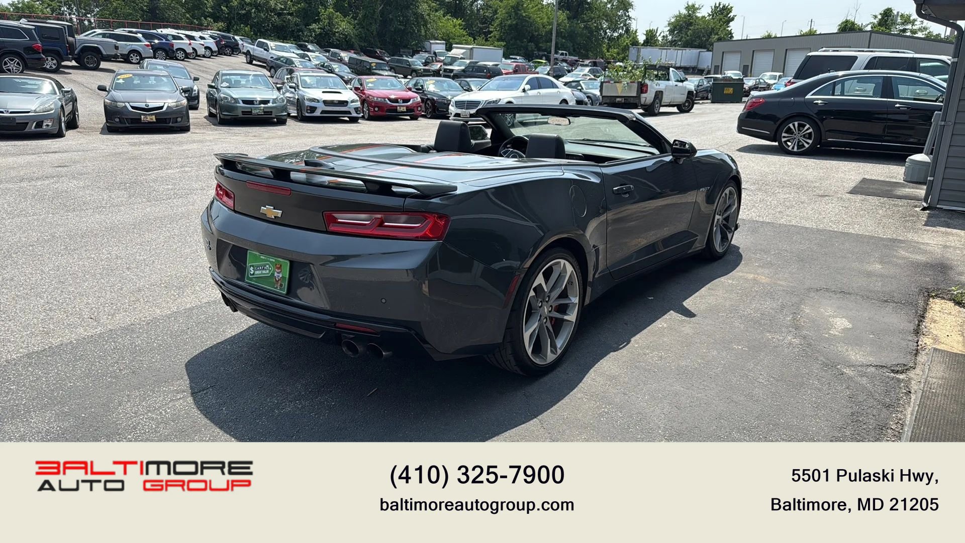 Used 2017 Chevrolet Camaro SS w/ 50th Anniversary Edition image 5