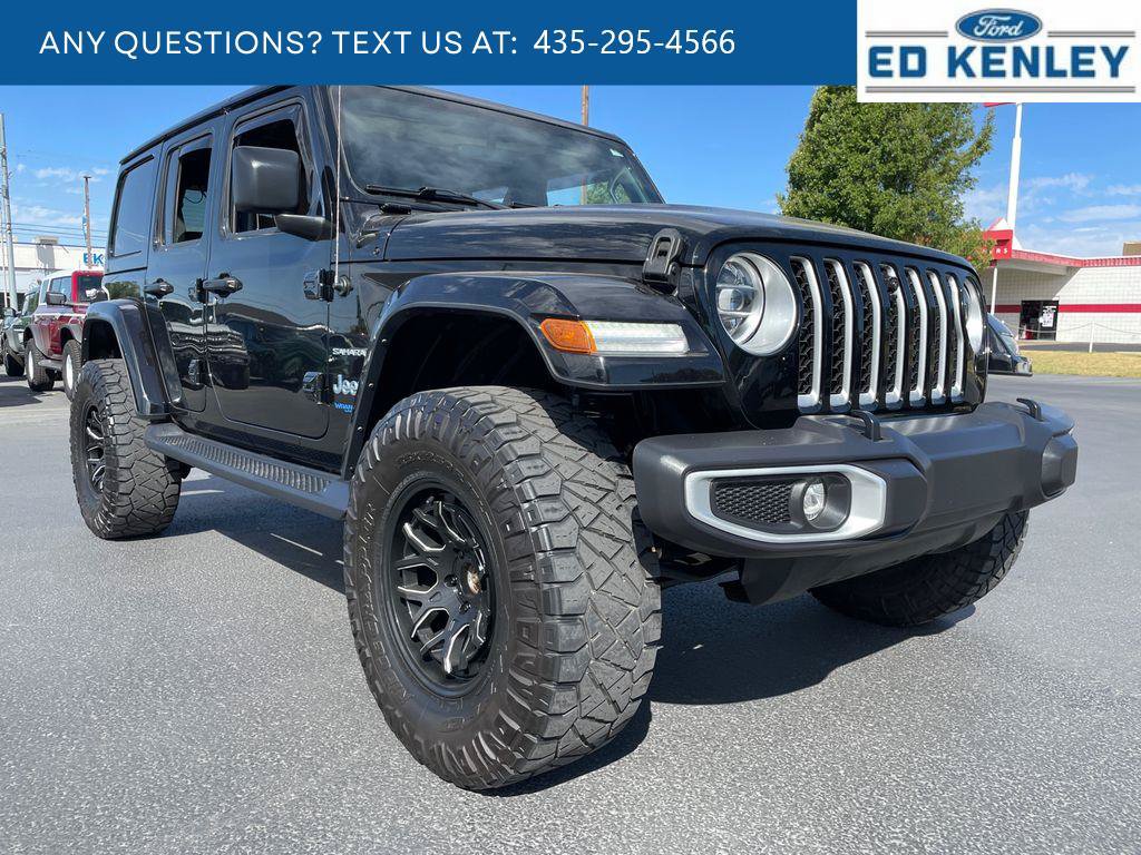 Used 2021 Jeep Wrangler Unlimited Sahara w/ Cold Weather Group AWD/4WD image 25