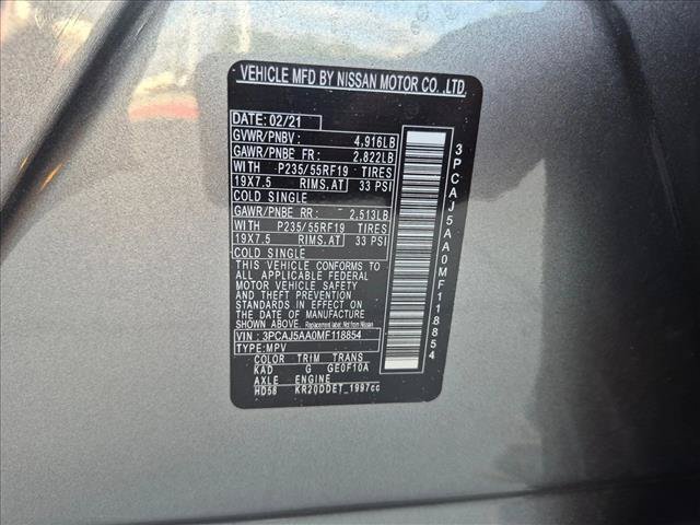 Used 2021 INFINITI QX50 Pure FWD image 18