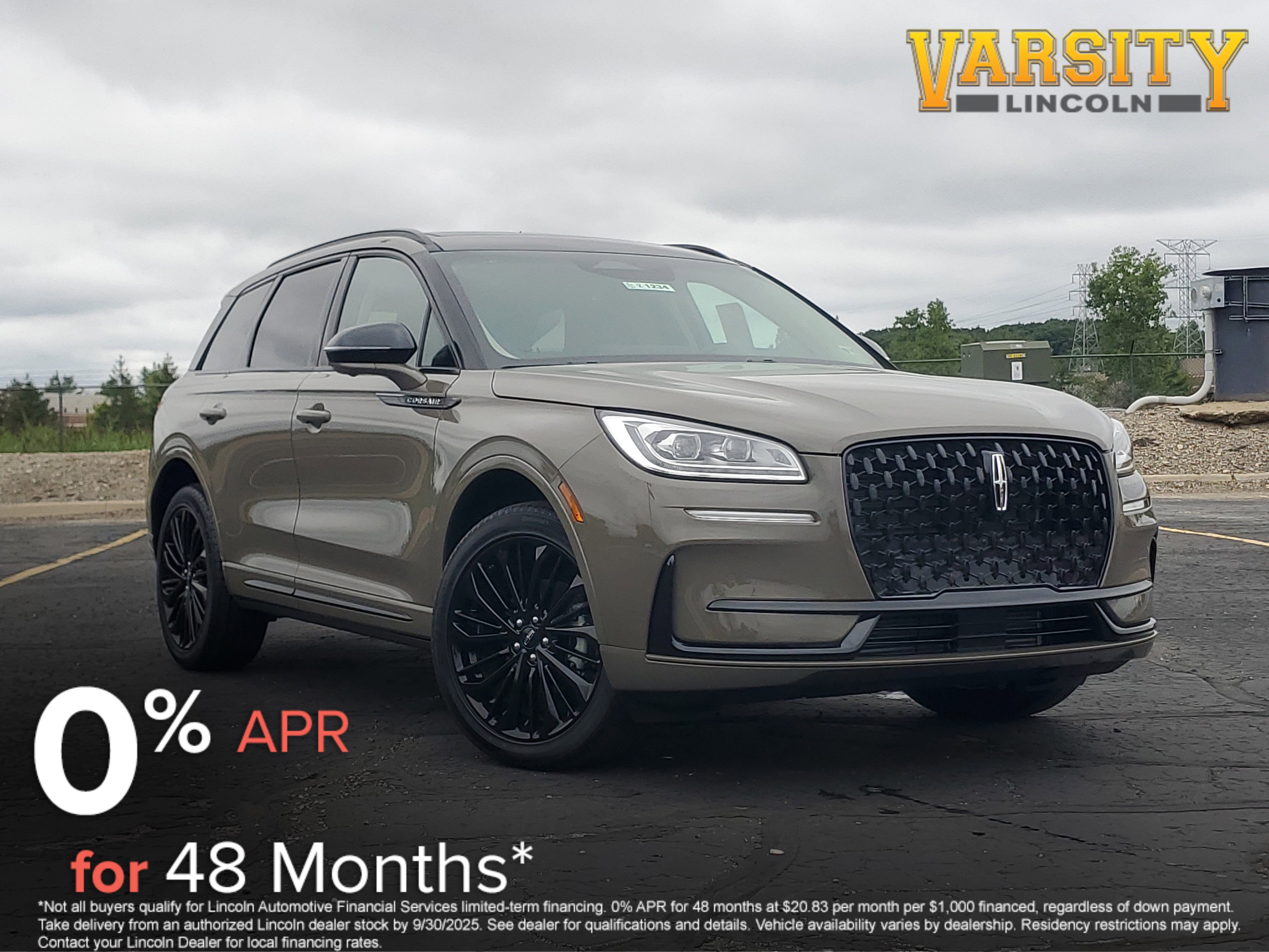 New 2025 Lincoln Corsair Reserve w/ Jet Appearance Package