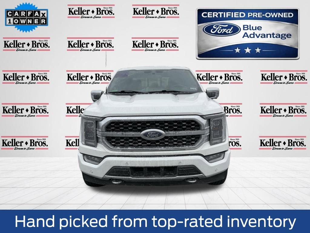 Certified 2022 Ford F150 Platinum w/ Equipment Group 701A High image 2