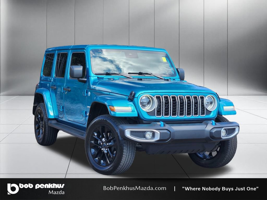 Used 2024 Jeep Wrangler Unlimited Sahara w/ Technology Group