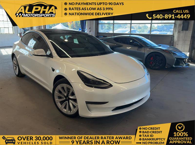 Used 2021 Tesla Model 3 Standard Range Plus