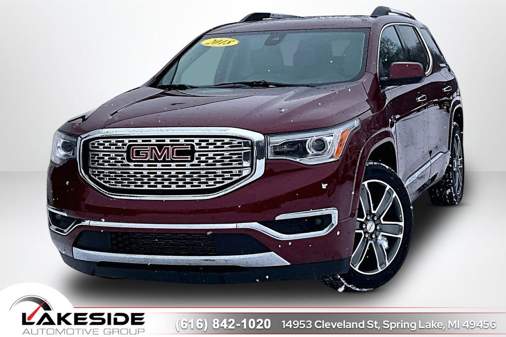 Used 2018 GMC Acadia Denali w/ Technology Package AWD/4WD image 1