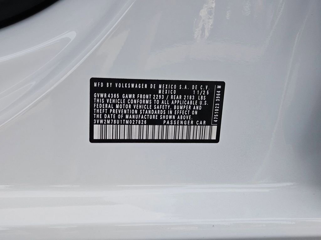 New 2026 Volkswagen Jetta GLI Autobahn FWD image 23