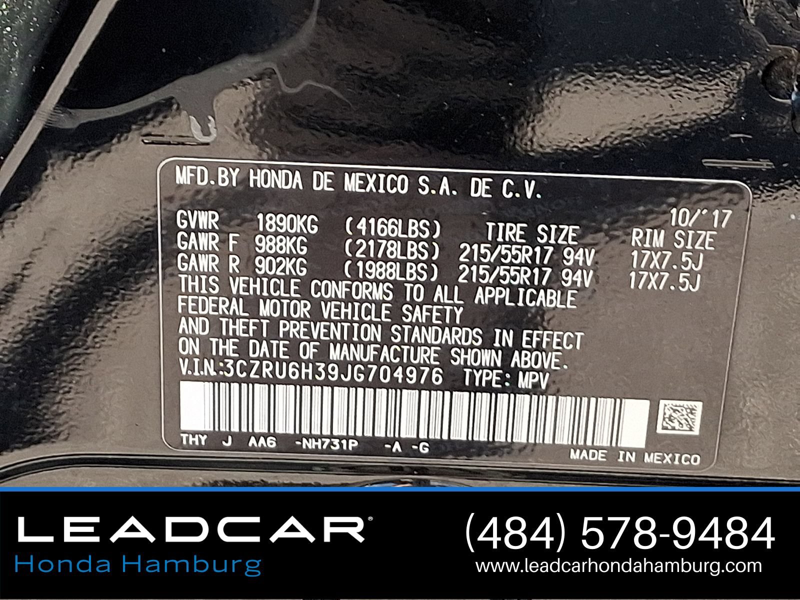 Used 2018 Honda HR-V LX image 26