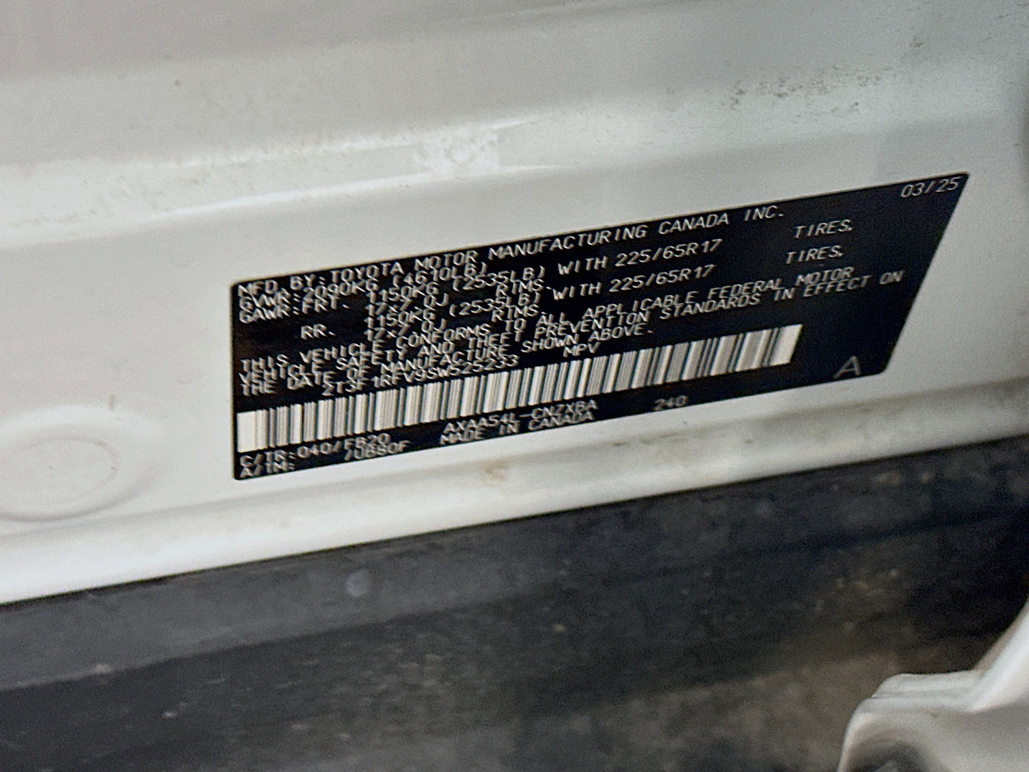 Used 2025 Toyota RAV4 LE image 12