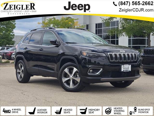Certified 2022 Jeep Cherokee Limited AWD/4WD image 1