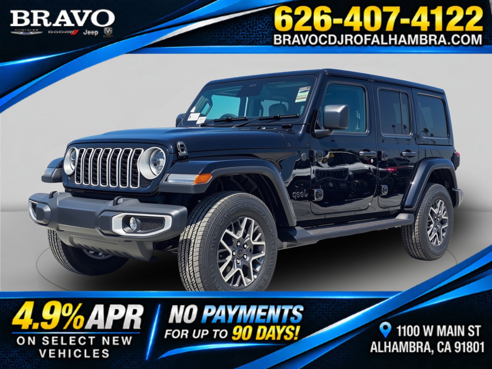 New 2026 Jeep Wrangler Unlimited Sahara w/ Safety Group