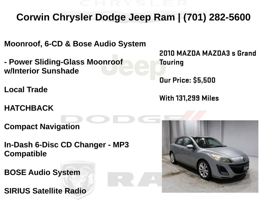 Used 2010 MAZDA MAZDA3 s Grand Touring image 13