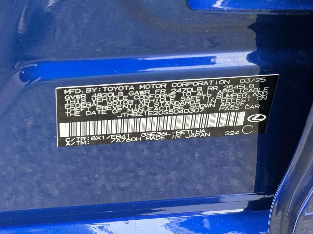 Used 2025 Lexus IS 350 F Sport image 32