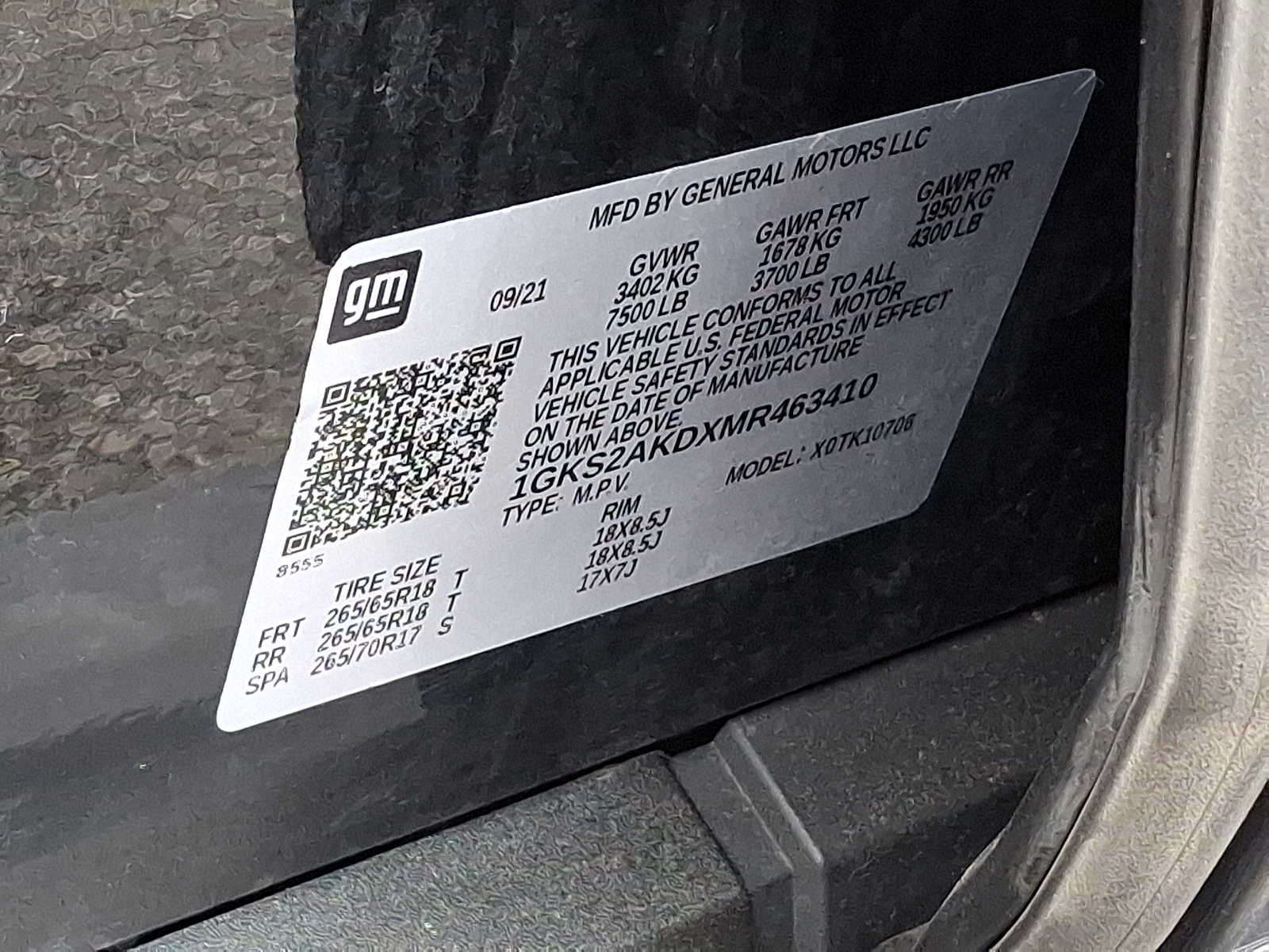 Used 2021 GMC Yukon SLE AWD/4WD image 27